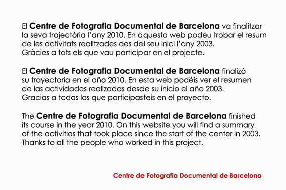 Centre de Fotografia Documental de Barcelona